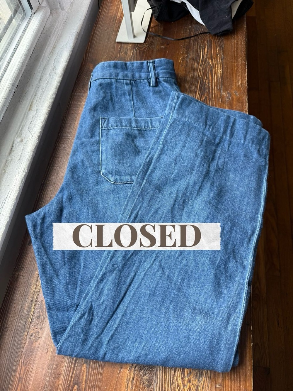 Closed Women's High-Rise Blue Denim Jeans